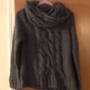 Bulky Cowl Neck Sweater